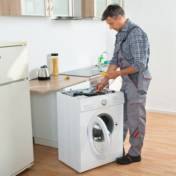 can you walk me through the steps of troubleshooting my washer issue in Yarmouth